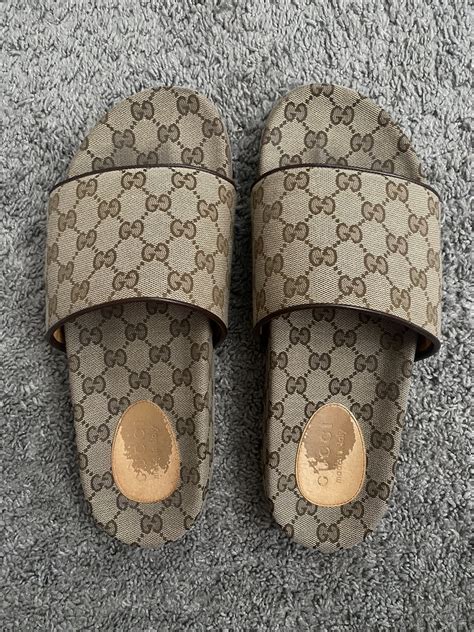 gucci supreme slides snake|Gucci embellished slides.